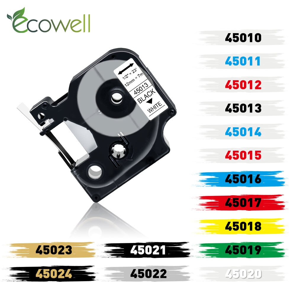 Ecowell Ƽ ÷ 45013 45010 45016 ȣȯ Dymo D1  ..